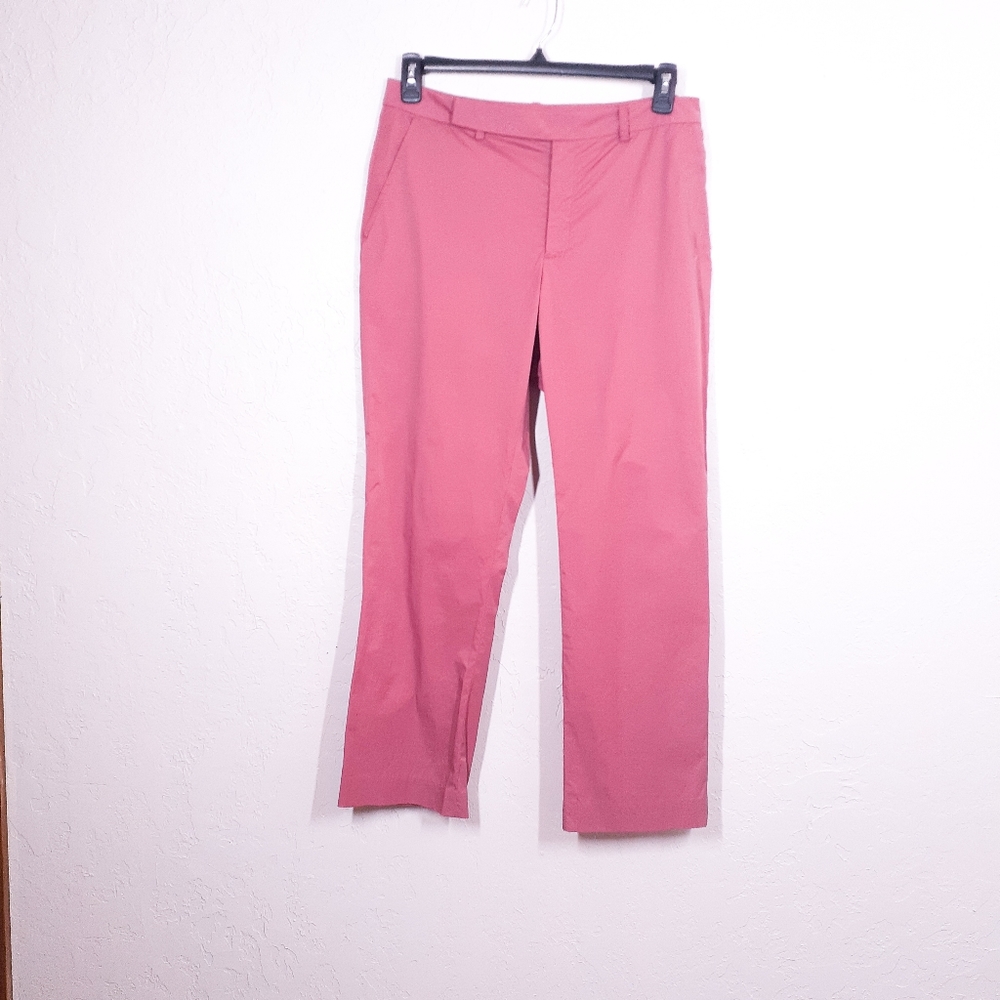 Old Navy Chino Cotton Stretch Pink Pants Size 12